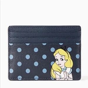 Kate Spade disney × kate spade new york Alice card holder small wallet